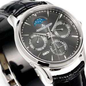 Jaeger-LeCoultre Master 1:1 Super Clone Watch with Perpetual Calendar 1070216880 - front view | Jaeger-LeCoultre