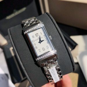Jaeger-LeCoultre Reverso One Ladies Super Clone Watch with Diamonds 1132265238 - front view | Jaeger-LeCoultre