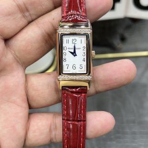 Ladies' Jaeger-LeCoultre Reverso 1:1 Super Clone Watch with COD 1127063994 - front view | Jaeger-LeCoultre
