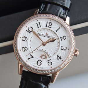 Jaeger-LeCoultre Rendez-Vous Ladies 1:1 Super Clone Watch with Diamonds 1138470889 - front view