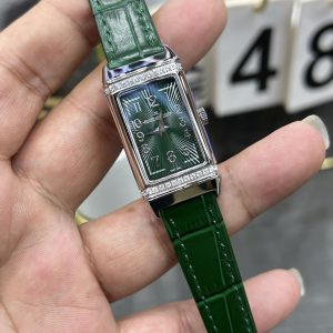 Ladies' Jaeger-LeCoultre Reverso Quartz 23mm Premium Replica Watch 1139446509 - side view | Jaeger-LeCoultre