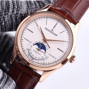 Jaeger-LeCoultre Master Ultra Thin Moon Super Clone Watch | AAA Replica 1138861848 - back view | Jaeger-LeCoultre